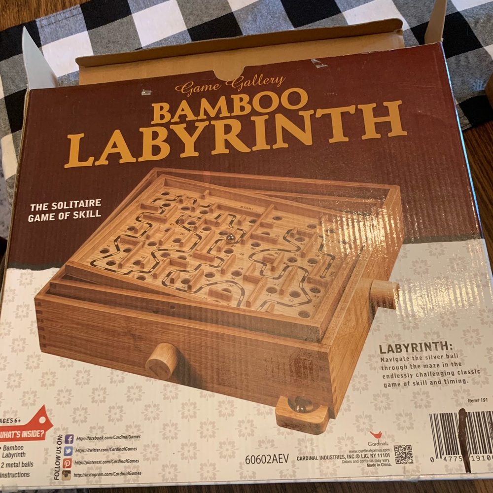 Gallery Bamboo Labyrinth - Brown